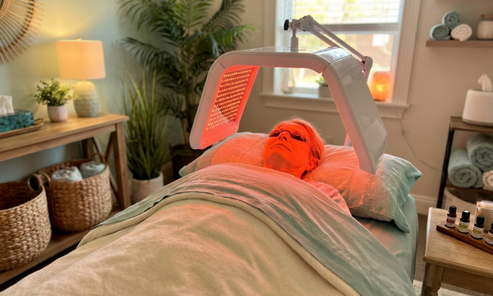 Sozo Red Light Therapy Session