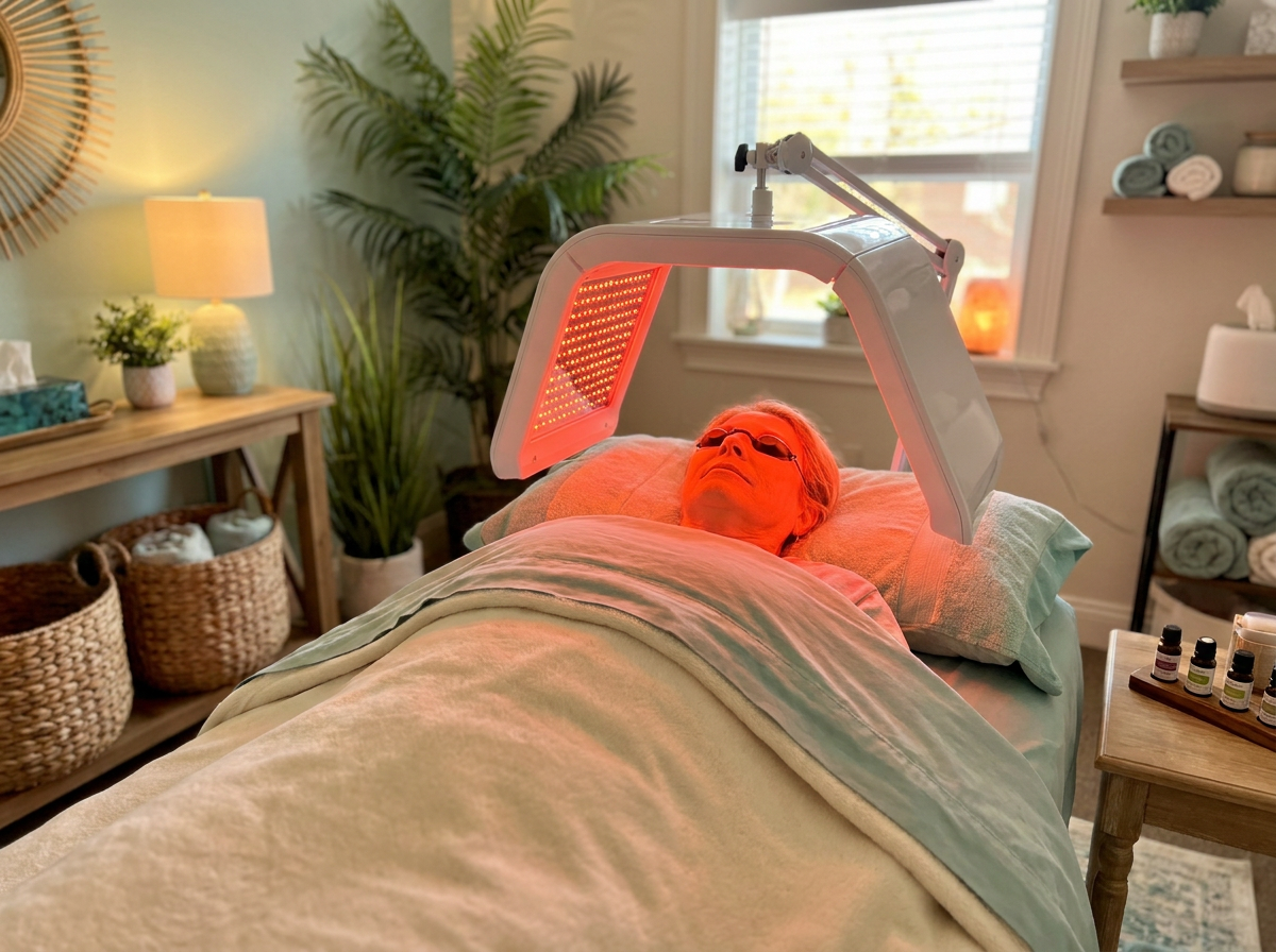 Sozo Red Light Therapy Session