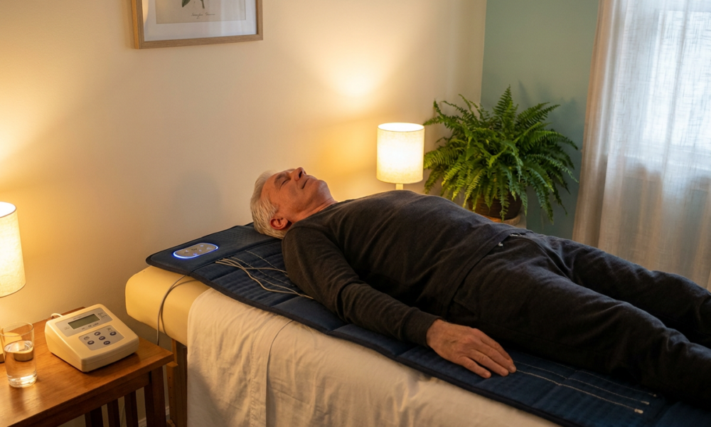 Sozo Rife Frequency Mat Session - Treatment Room